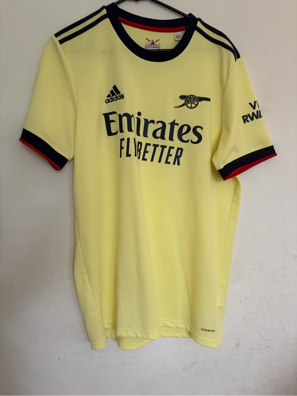 Arsenal London Adidas 2021/22 Away Football Shirt Soccer Jersey